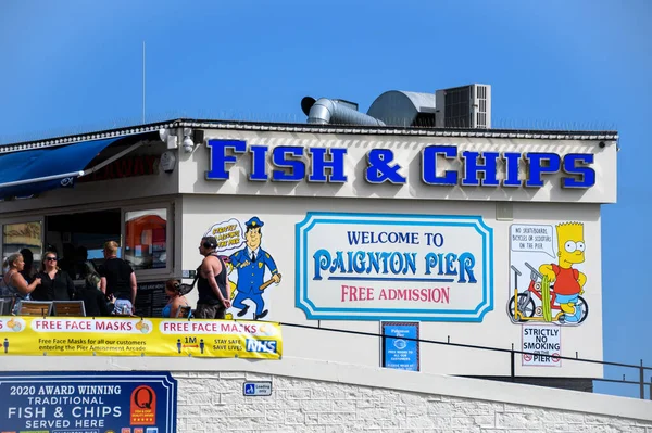 An image of a Fish and chips sign design process near Barker.