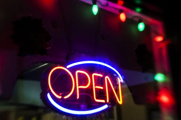 An image of an Open business sign manufacturer in Houston