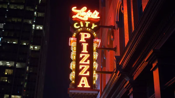 An image of a Pizza business signage cost near Addicks Park Ten