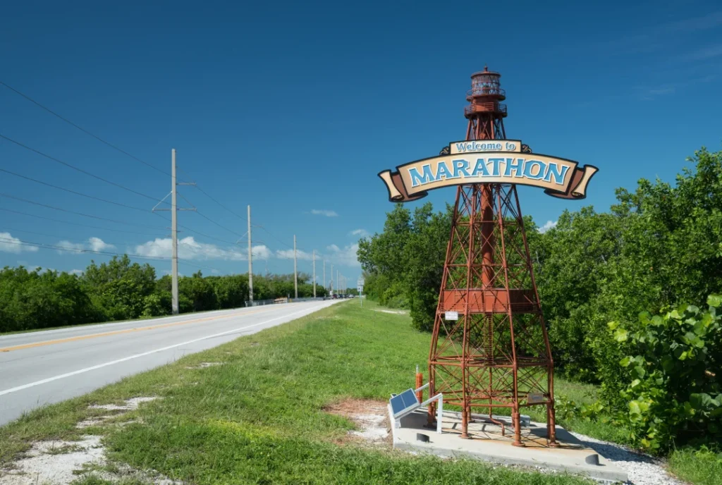 Fabricating and installing unique structural road signs provided by Custom Signs Houston.